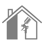 lord hart decorating walls spraying service icon