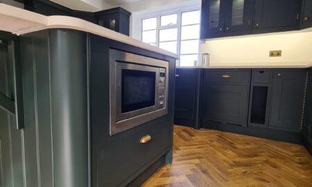 Olive Kitchen Re- Spray from Lord Heart Decorating using their spraying method