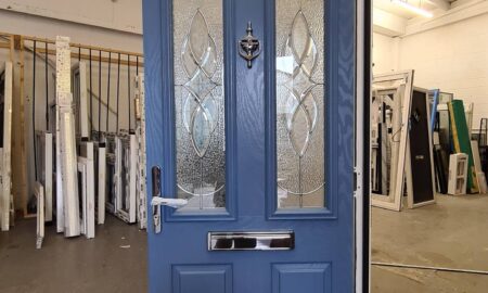 Exterior Door going through a Re-Spray process from Lord Heart Decorating