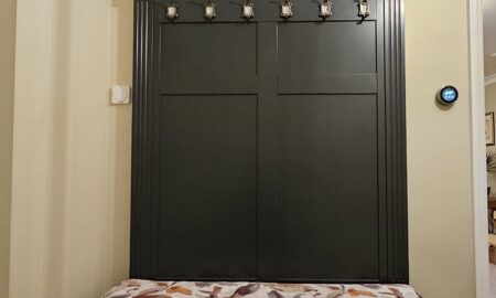 Resprayed furniture with a modern, clean finish by Lord Heart Decorating Services in Great Dunmow, Essex